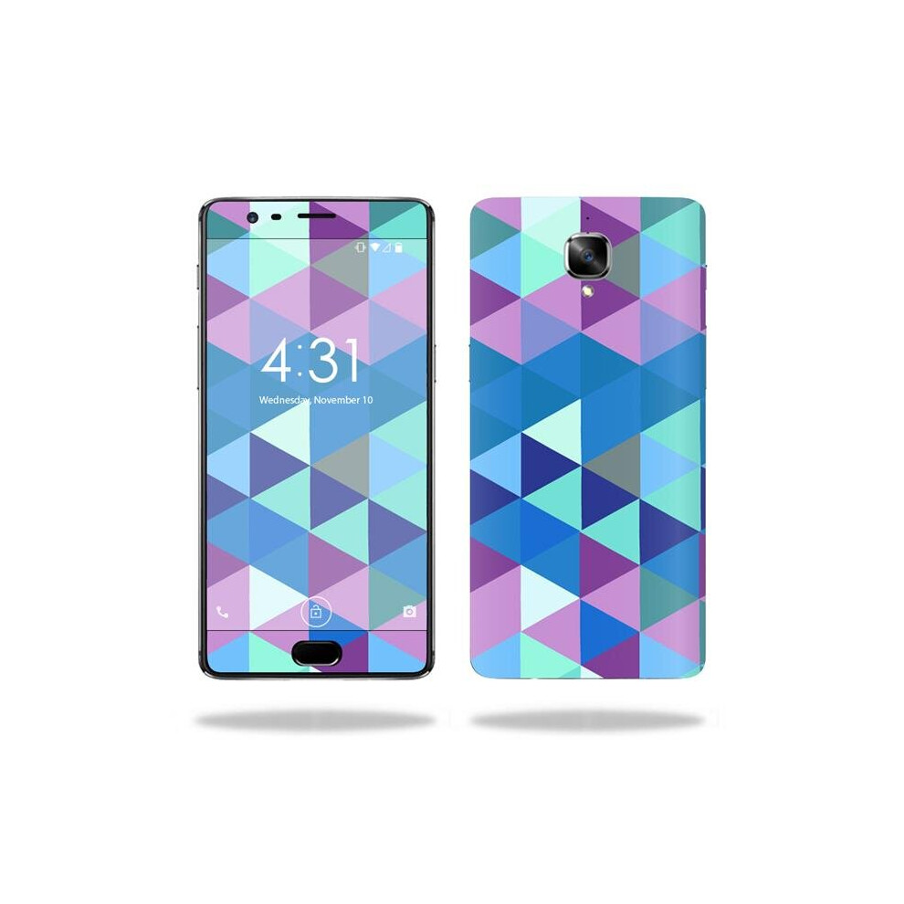 MightySkins ONPLUS3-Purple Kaleidoscope Skin for OnePlus 3 Wrap Cover Sticker - Purple Kaleidoscope-image-OPC-P9YV6MT-NEW