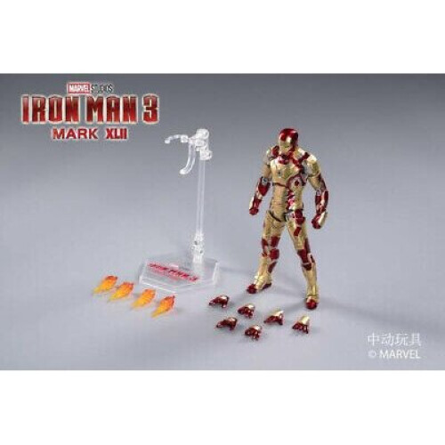 Marvel Iron Man 3 Marvel Studios 10th Anniversary Series Mark 42 Action fig 2