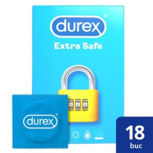 Extra Safe Condoms, 18 pieces, Durex