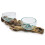 Molton Glass on XLarge Double Stand - 70cm 1