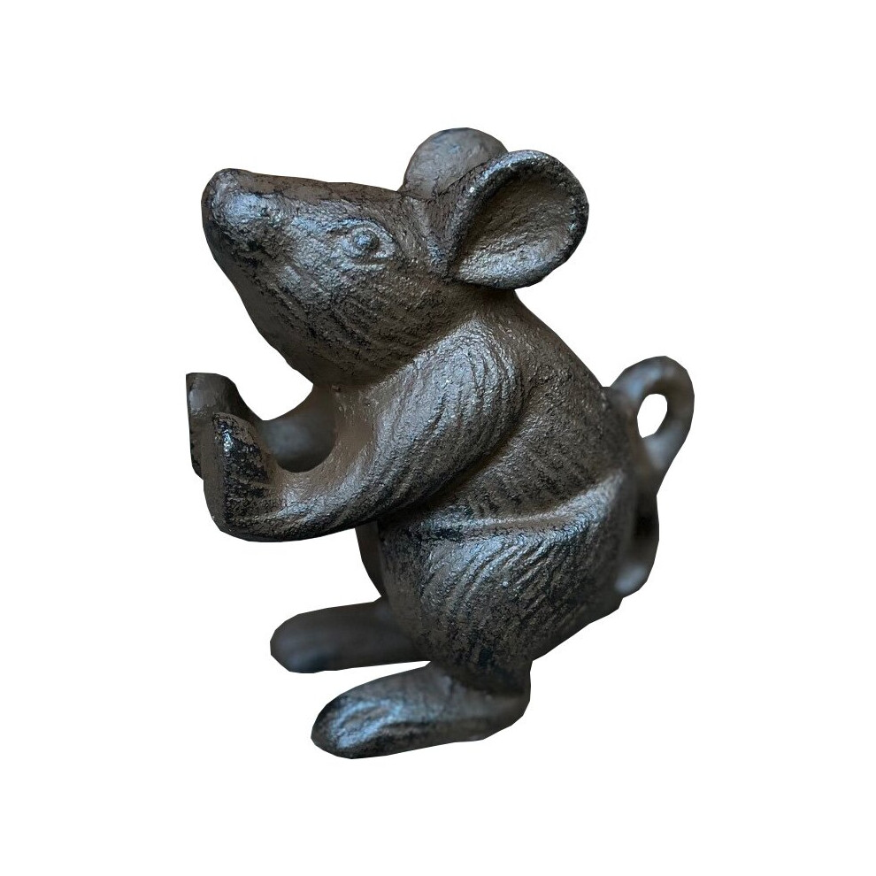 Selections Cast Iron Mouse Decorative Doorstop