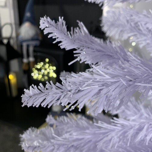 Samuel Alexander 6ft (180cm) White Pencil Pine Christmas Tree with 321 Tips 2
