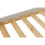 Monaco 4FT 6inch Double High Foot End White Bed Frame Only - Pine Slats 5