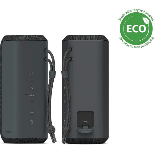 Sony Sony SRS-XE200 Bluetooth Wireless Speaker Black with Handy Strap 1