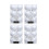 48 Winter White Christmas Baubles Shatterproof Tree Decoration 6cm 1