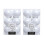 24 Winter White Christmas Baubles Shatterproof Tree Decoration 6cm 1