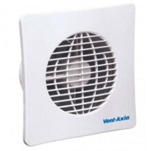 Vent Axia 436535A BAS150SLT Axial Extractor Fan with Timer 150mm