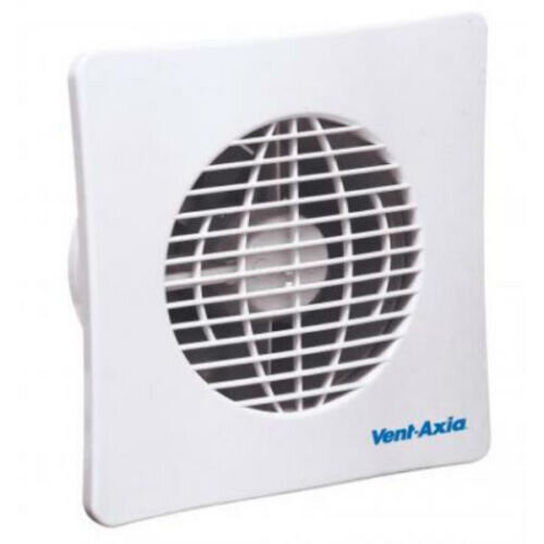 Vent Axia 436535A BAS150SLT Axial Extractor Fan with Timer 150mm