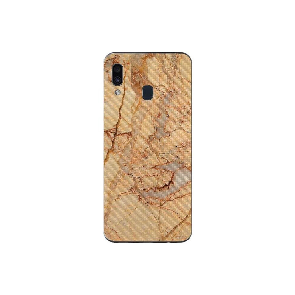 MightySkins SAGA20-Amber Marble Skin for Samsung Galaxy A20-A30 - Amber Marble-image-OPC-P9YZC86-NEW
