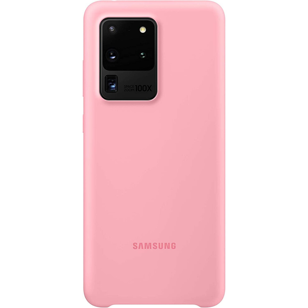 Samsung Galaxy S20 Ultra Silicone Phone Cover - Pink 8806090267123