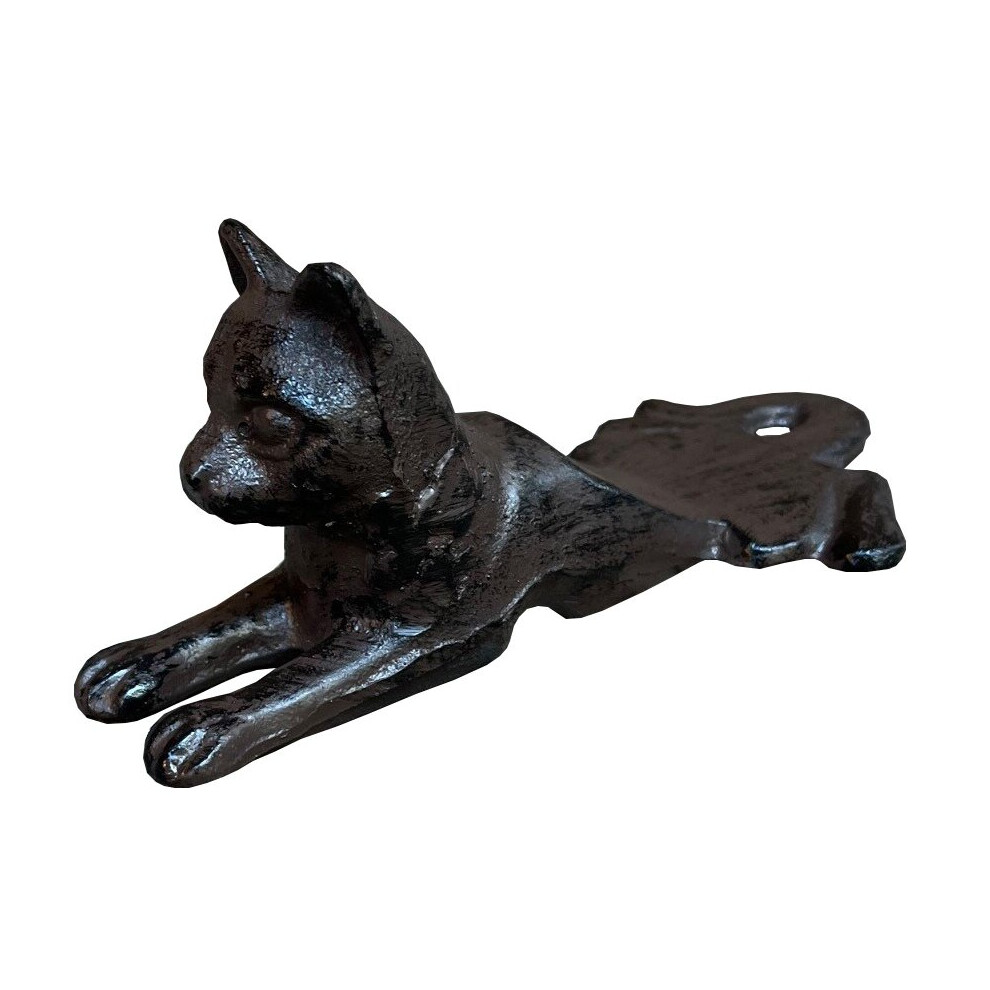 Cast Iron Cat Decorative Door Wedge Doorstop