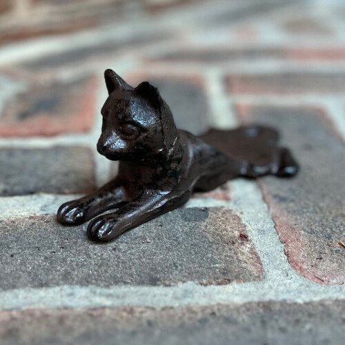 Selections Cast Iron Cat Decorative Door Wedge Doorstop 1