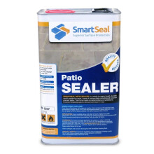 (5 Litres) Smartseal Patio Sealer - Protect Concrete Precast Slabs against Black Spot, Stain Resistant, Matt Finish, Concrete Sealer