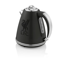 Swan Liverpool 1.5L 3Kw Kettle, Fast Boil, Stainless Steel in Black