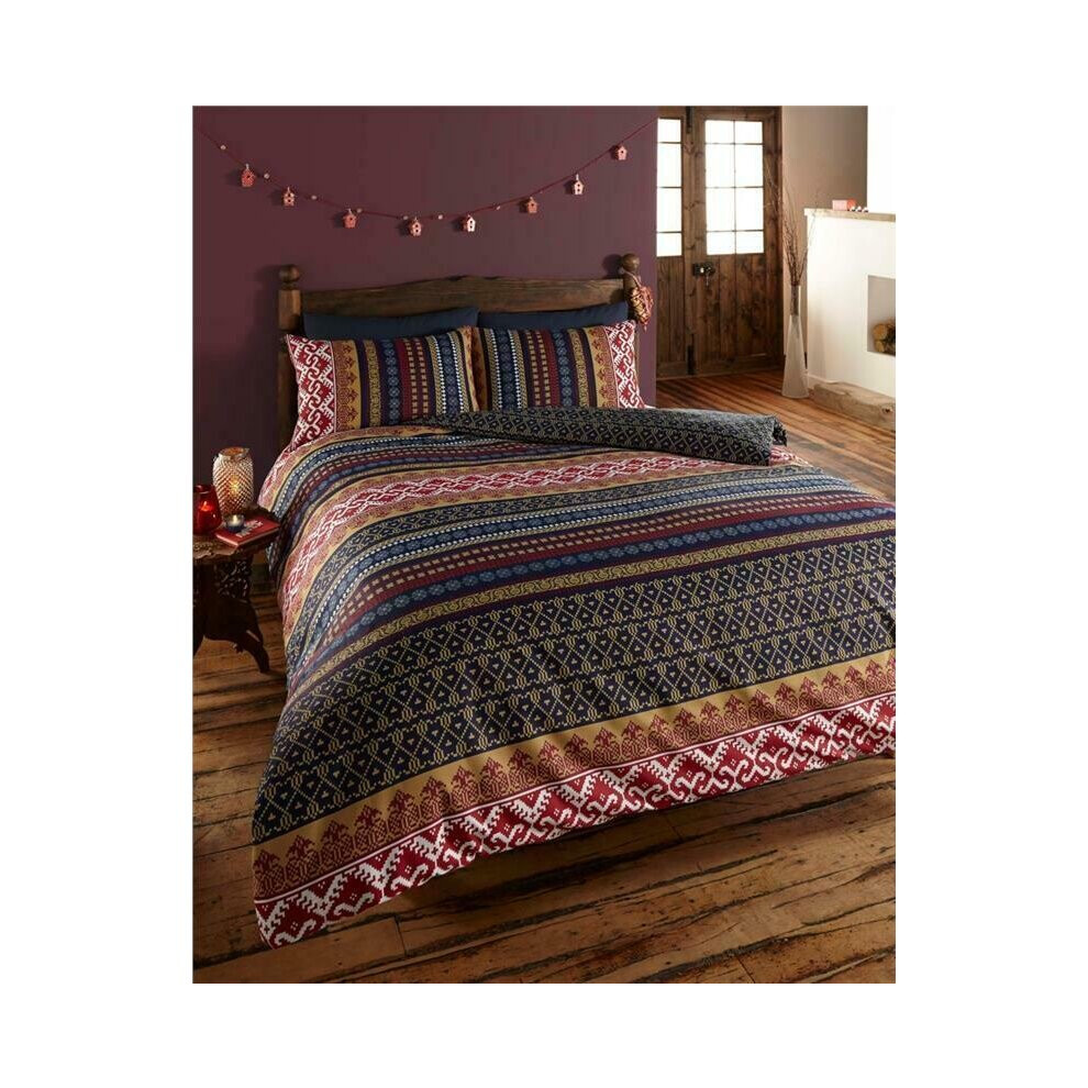 (Double) Moroccan style duvet cover sets aztec geometric boho ethnic bedding