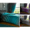 (King) Duvet sets teal stripe quilt cover bedding 5