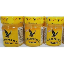 Aboniki Balm Relieves pain, aches, backaches,cold -25g x 3 jars