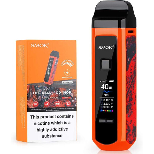 Official SMOK RPM40 1500mAh 40W E Cigarettes Starter Kit with Pod