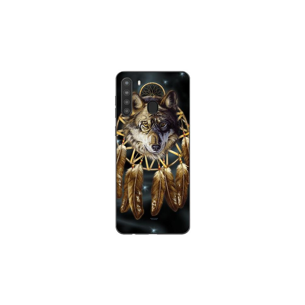 MightySkins SAGA21-Wolf Dreams Skin for Samsung Galaxy A21 - Wolf Dreams-image-OPC-P9ZCKKF-NEW