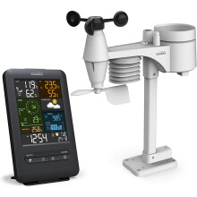 PROFESSIONAL WEATHER STATION YC9465 , RADIO CONTROL CLOCK ( UK VERSION ) , 5-IN-1 WIRELESS SENSOR