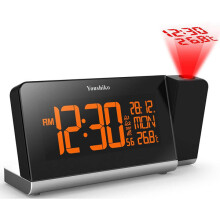 Radio Control Projection Clock ( Premium Quality / Official UK Version ) with Colour Changing Display