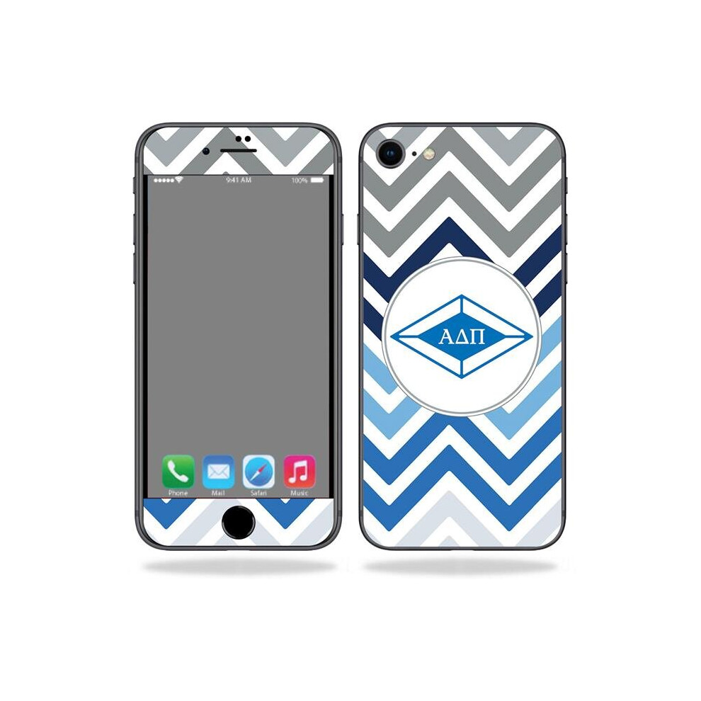 MightySkins APIPH8-ADP999991 Skin for Apple iPhone SE 2020 7-8 - Alpha Delta Pi Trendy Chevron-image-OPC-P9ZCH7P-NEW