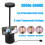 (Black) Cordless Rechargeable Led Table Lamp Desk Lights 6