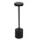 (Black) Cordless Rechargeable Led Table Lamp Desk Lights 20