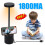(Black) Cordless Rechargeable Led Table Lamp Desk Lights 10