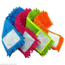 Microfiber Mop Head Refill 41x13 cm - Washable Soft Pad for Mop Handles, Absorbs Dust & Hair