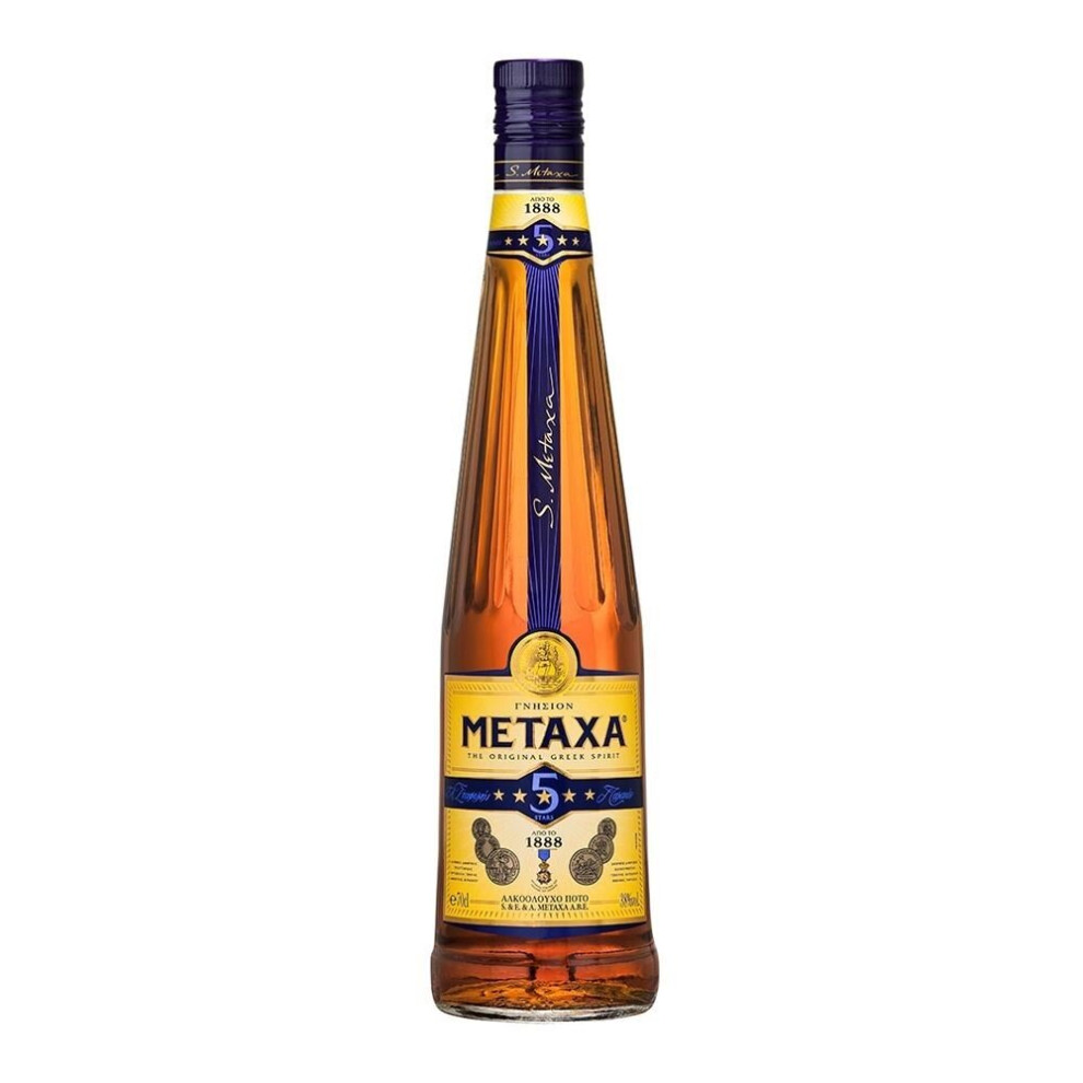 Metaxa Light/Blue/Black Star Brandy 70Cl Size 5