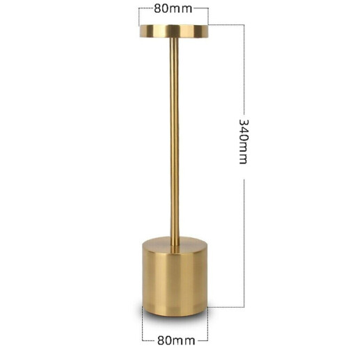 Desk Lamp Led Cordless Touch Sensor Table Lamp Rechargeable Dimmable 2