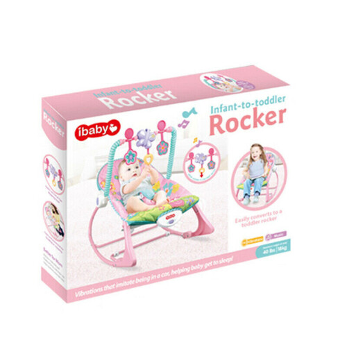 Electric Baby Bouncer Rocker Chair Swing Infant Toddler Seat 2