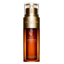 Clarins Double Serum Complete Age Control 75ml - 21 Plant Extracts with Turmeric, Targets 5 Skin Functions, Reduces Wrinkles