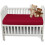 (Black) 2X 100% Polycotton Cot Bed Fitted Sheets 70x140cm 7