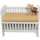 (Black) 2X 100% Polycotton Cot Bed Fitted Sheets 70x140cm 5
