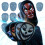 LED Programmable FULL Face Mask App Control Mask Cosplay Rechargeable 3