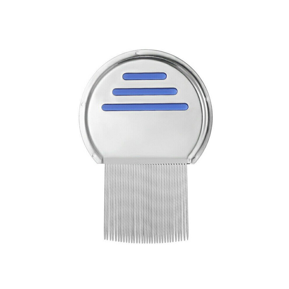 Lice Nit Comb Get Down To Nitty Gritty Metal Head And Teeth Metal Pins Not,Specified