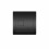 Concealed Cistern Square Button Dual Flush Black 1