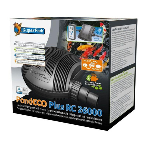 SuperFish PondECO Plus RC Filter Pump 26000 - Superfish