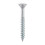 TIMco Timco Twin-Threaded Double Countersunk Silver Woodscrews - 4 x 1/2 1