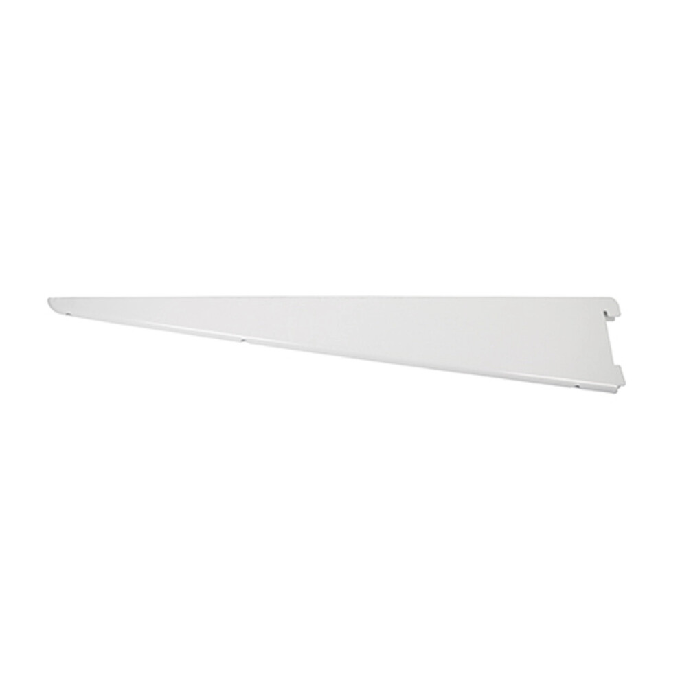 Timco Twin Slot Shelf Bracket White - 470mm (1 Pack Unit)