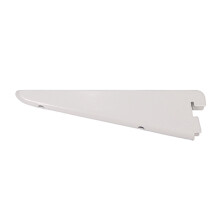 Timco Βάση ράφι διπλής σχισμής Λευκό - 170mm (1 μονάδα συσκευασίας)