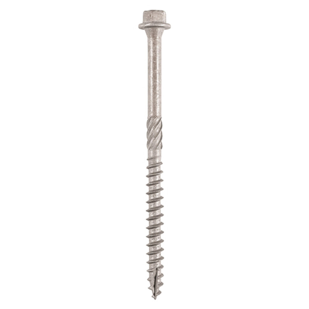 Timco Stainless Steel Timber & Landscaping Hex Head Screws - 6.7 x 300mm ( 25 Pack )