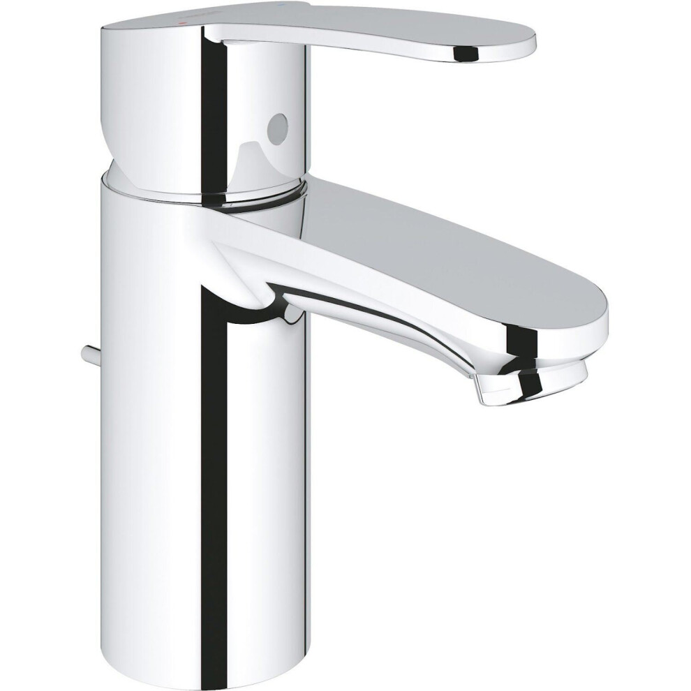 Grohe Eurostyle Cosmo Ecojoy Basin Mixer Tap Pop-Up Waste Chrome 3355220E