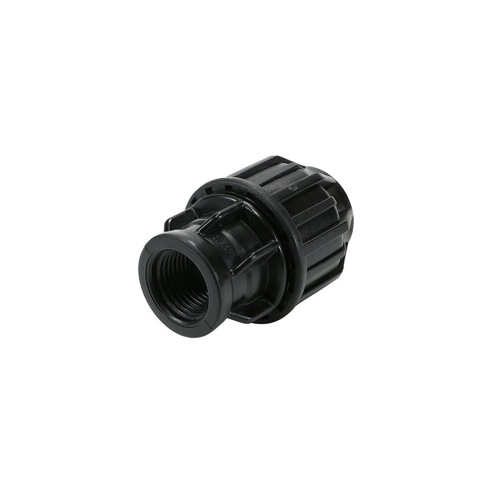 Timco Mdpe Pipe Fittings Female Adaptor - 20Mm X 1/2" (1 Pack)