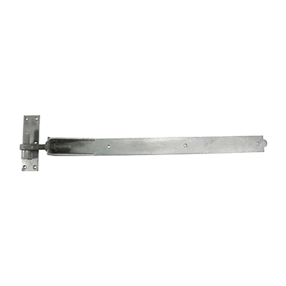 Timco Adjustable Band & Hook on Plates Hinges Hot Dipped Galvanised - 1200mm (2 Pack Bag)