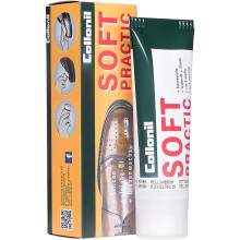 Shoe Polish For Fine Smooth Leather Collonil Soft Practic 75 ml (Mid Brown)