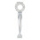 TIMco Timco Escutcheon Handle Chrome - 8" (1 Pack Bag) 1