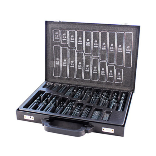 TIMco Timco Roll Forged Jobber Drill Bits Set HSS - 170pcs (1 Pack)